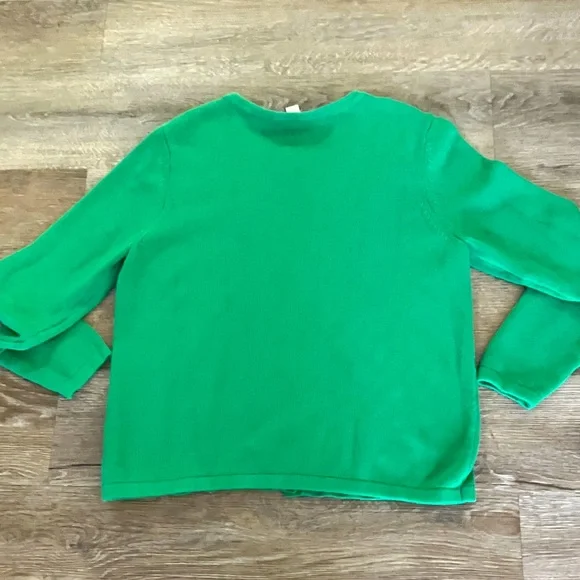 Appleseed's Vibrant Green Women's Cardigan - Picture 7 of 9